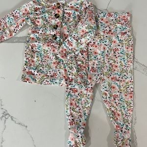 Lou Lou & Co newborn top and bottom
